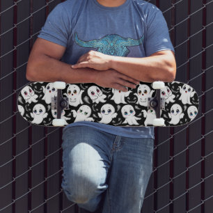 Skateboard Baby Ghosts Éffrayant mignon Halloween humeur