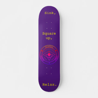 Skateboard Bac d'entraînement de l'escadre Chun (violet)