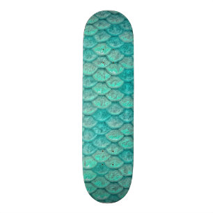 Skateboard Balances vertes de mer de sirènes