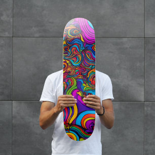 Skateboard Balayage psychédélique