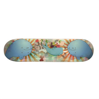 Skateboard Baleine d'un bon temps