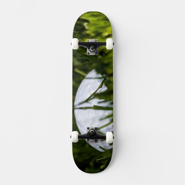 Skateboard balle de golf cachée remix (Recto)