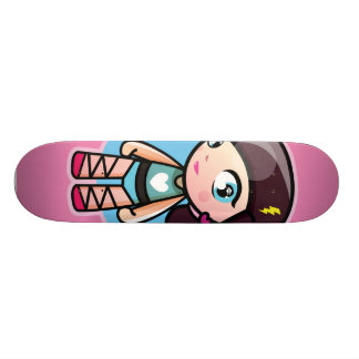 Skateboard ballerine rose mignonne