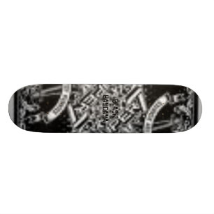Skateboard bandana noir