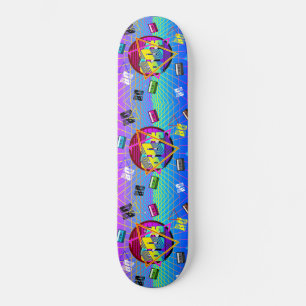 SKATEBOARD BANDE DE CASSETTE DE LA VIEILLE ÉCOLE DES ANNÉES 8