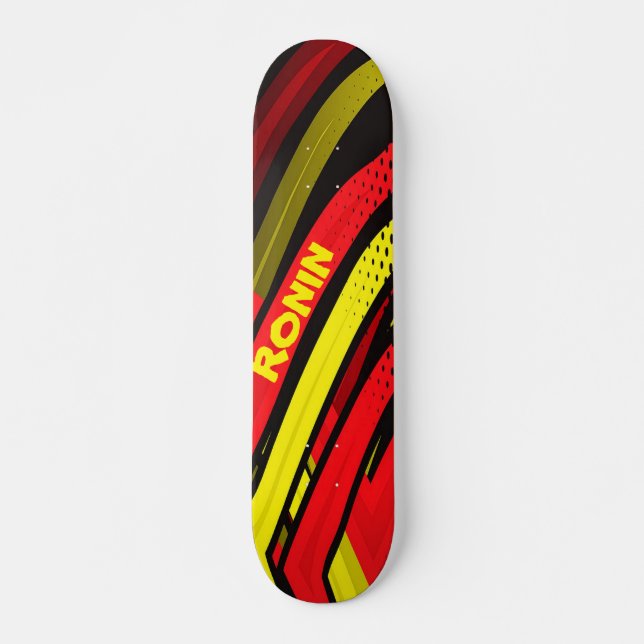 Skateboard Bande de tigre (Devant)