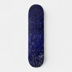 Skateboard Bandes bleues peler vos couleurs