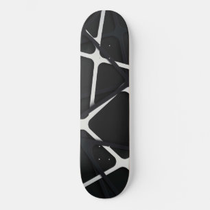 Skateboard Bandes noires 3D
