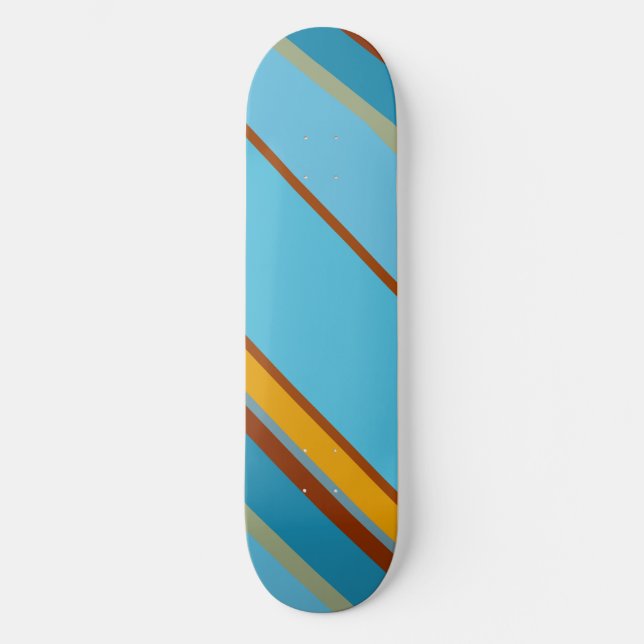 Skateboard Bandes sud-ouest 15 (Recto)