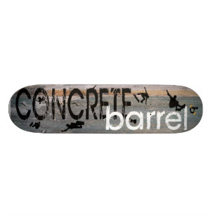 Skateboard Baril concret X
