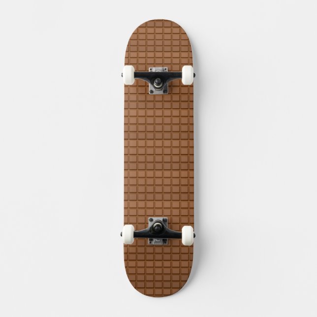 Skateboard Barre de chocolat (Recto)