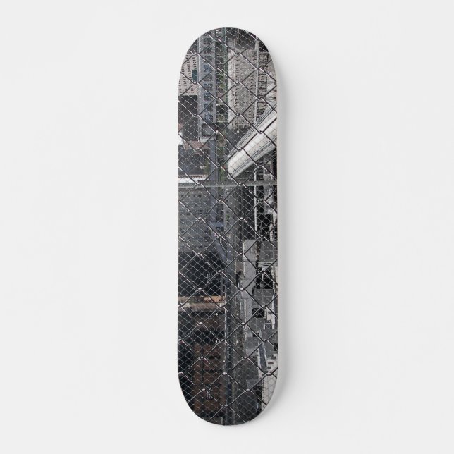 Skateboard barrière dedans par le lensgerrit (Devant)