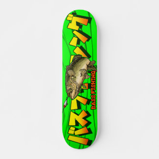 SKATEBOARD BASS FISHING