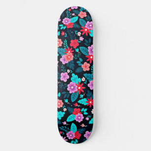 Skateboard Beau arrangement Ditsy Floral Pattern-56576