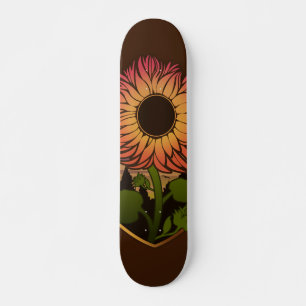 Skateboard Beau tournesol