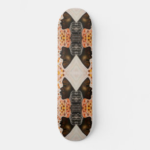 Skateboard Beauté africaine - Peinture aquarelle - Art africa