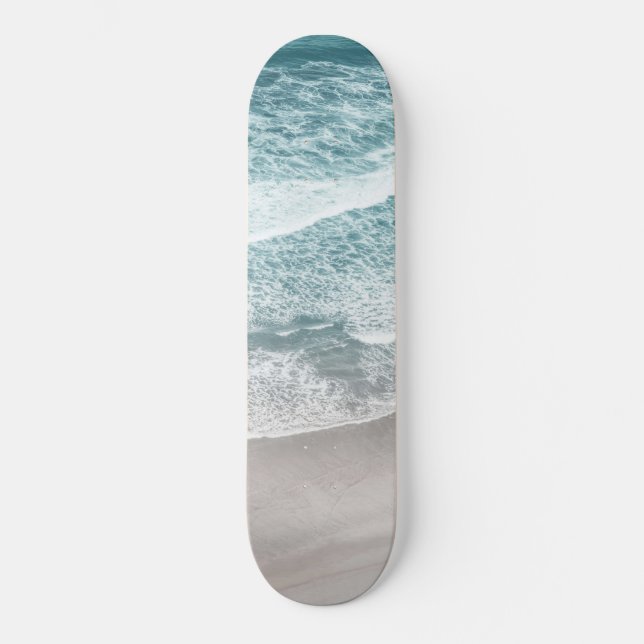 Skateboard Beauté de l'océan Atlantique (aérienne) #14 #wall  (Recto)