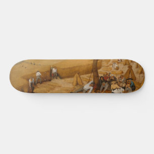 Skateboard Beaux Arts Les Pêcheurs 1565 Pieter Bruegel