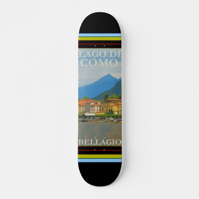 Skateboard Bellagio Italie Poster Skate (Devant)