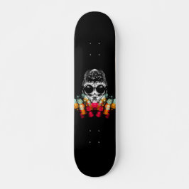 Skateboard Belle araignée automnale avec Casquette Dewdrop