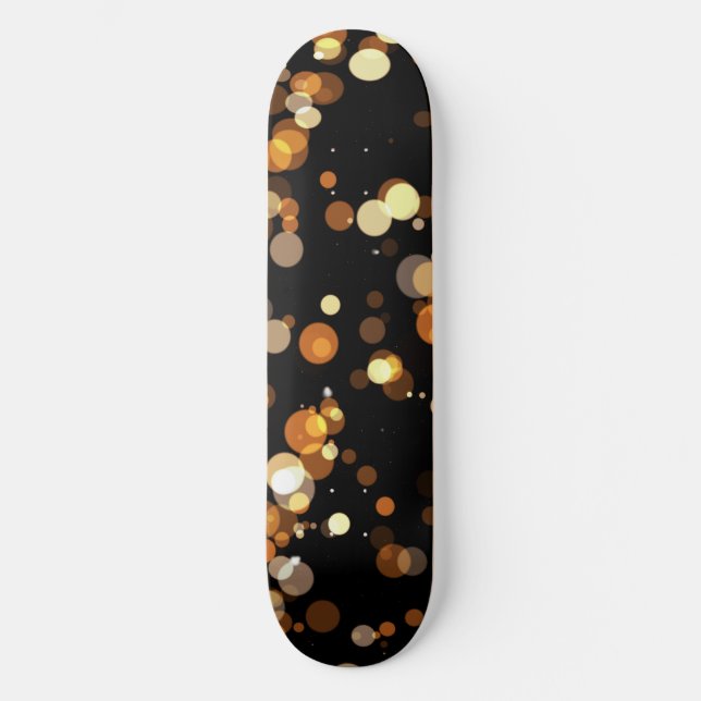Skateboard Belles bulles de lumière (Recto)