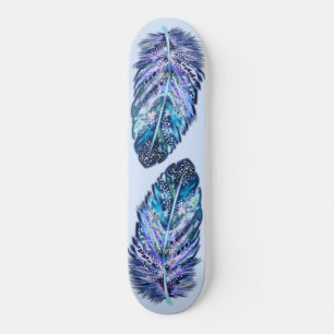 Skateboard Belles plumes - Choisissez vos couleurs préféré