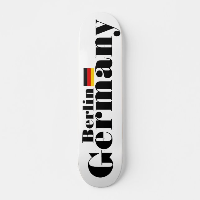Skateboard Berlin, Allemagne (Devant)