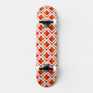 Skateboard Beurre d'arachide et confiture de fraise en mousse