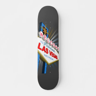 Skateboard Bienvenue à Las Vegas