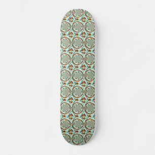 Skateboard Big Cat Lions Abstrait Motif de la faune