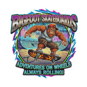 Skateboard Bigfoot Skateboards-Aventure sur roues