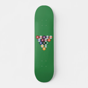 Skateboard Billard / Ballons de piscine : Skate