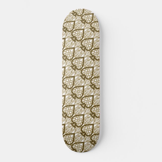 Skateboard Billet Golden ACE (Recto)