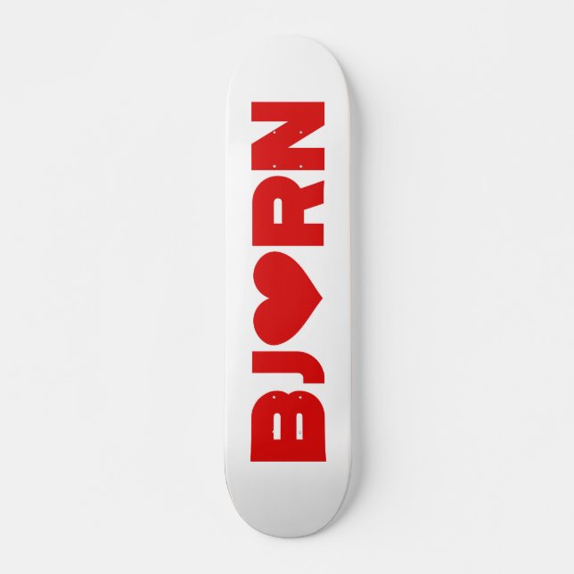 Skateboard Bjorn Love (Devant)