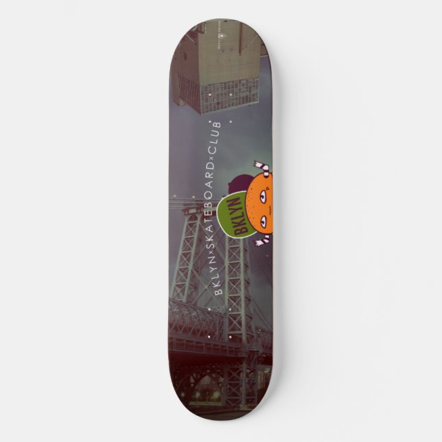 Skateboard BKLYN Burger-(Domino-Ausgabe) (Vorderseite)