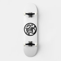 Black and White Dragon