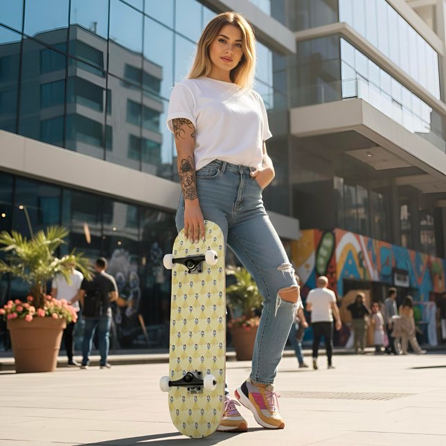 Skateboard Blanc (Créateur téléchargé)