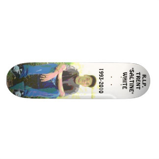 SKATEBOARD BLANC DE TRENT DE R.I.P