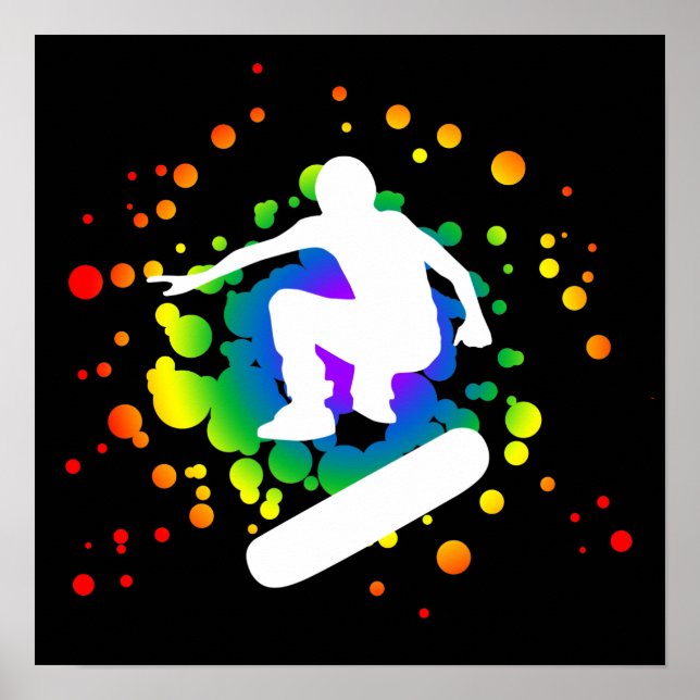 Skateboard : Blasen: Poster (Vorne)