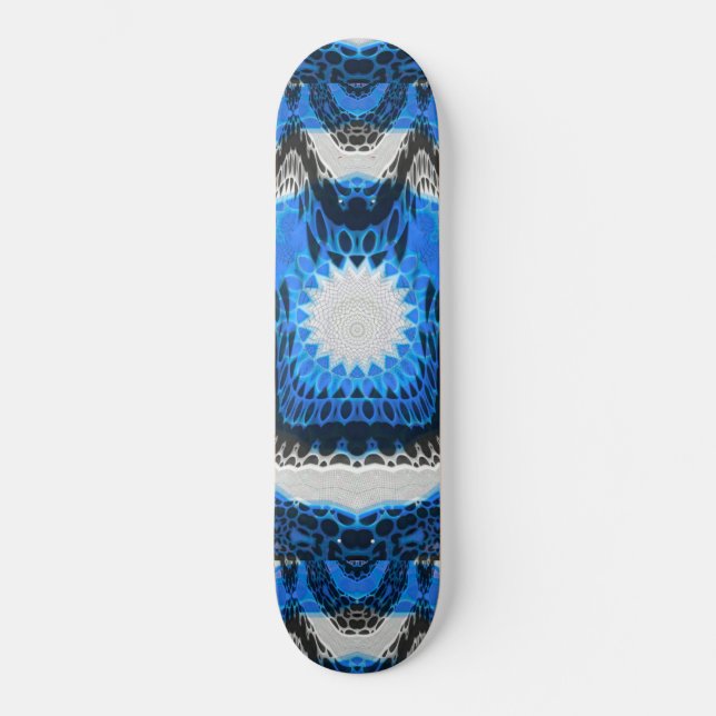 Skateboard Bleu atomique (Recto)