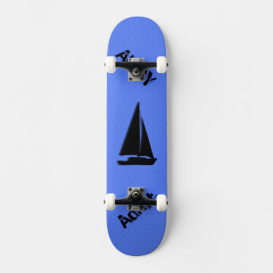 Skateboard Bleu marin
