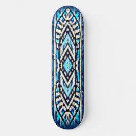 Skateboard bleu surfer