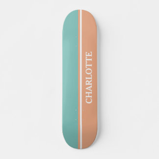 Skateboard Blue and Pink