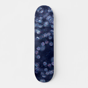 Skateboard Blue Sparkle
