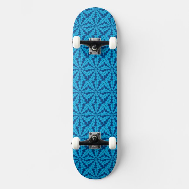 Skateboard Blue Vertigo Nexus Signature personnalisée Pro Par (Recto)