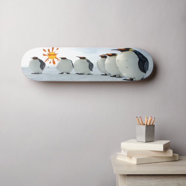 Skateboard Blues Brothers En Orange (Art mural (Horz))