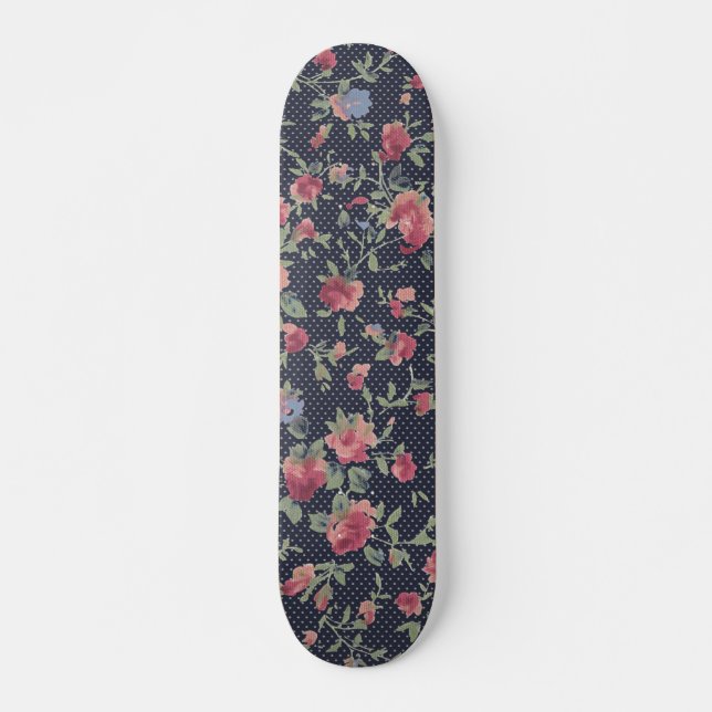 Skateboard Blume, 7¾ Zoll Deck (Vorne)
