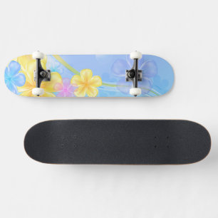 Skateboard-Blumenmuster Skateboard