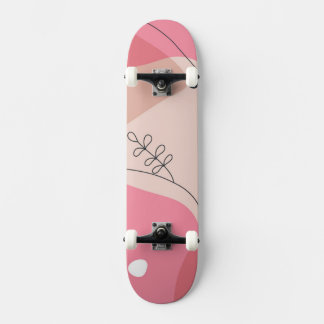 Skateboard Boho Formes Simples