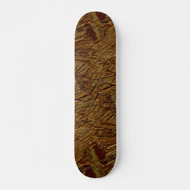 Skateboard Bois avec la fibre de verre (Devant)